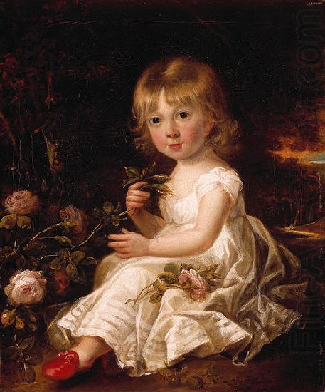 Sir William Beechey Portrait of a Young Girl china oil painting image